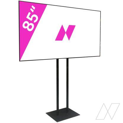 85" TV screen, groot beeldscherm