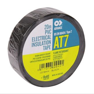 Kabeltape PVC Zwart