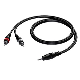 Audio Verloop Mini-jack naar Tulp