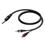 Audio Transition Jack 6.3 Stereo to RCA