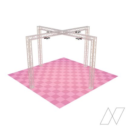 Truss Eilandstand Kruis - Afbeelding 5