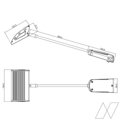 ExpoLED 50W Pendelspot - Afbeelding 4