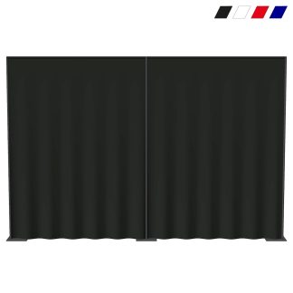 Pipe & Drape Achterwand