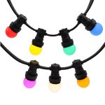 colored festoon lights