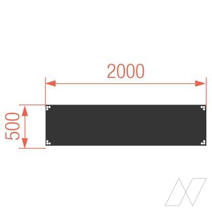 Podiumdeel 200 x 50cm - Afbeelding 2