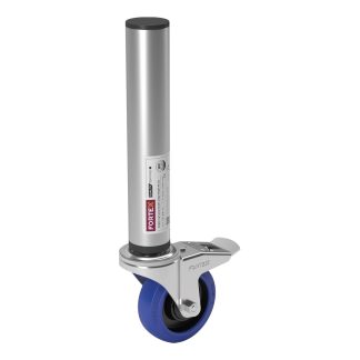 podiumpoot met wiel