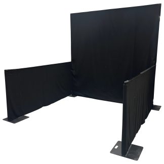 pipe & drape booth