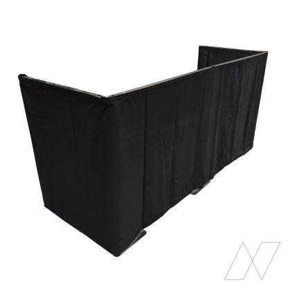 pipe drape control room