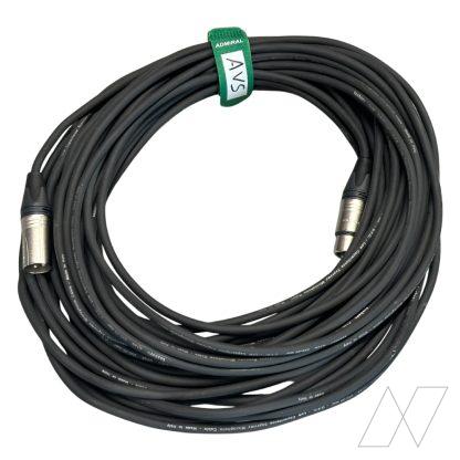 XLR kabel 3-polig 20 meter