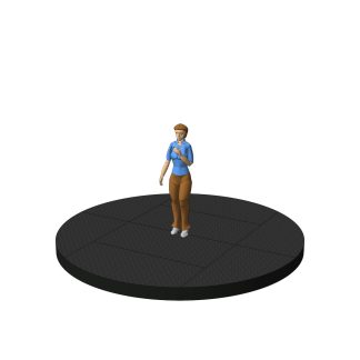 Rond podium huren