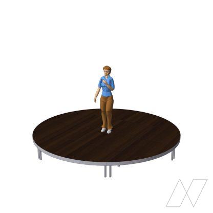 Rond Podium 4 meter - Afbeelding 7