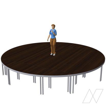 Rond Podium 6 meter - Afbeelding 10