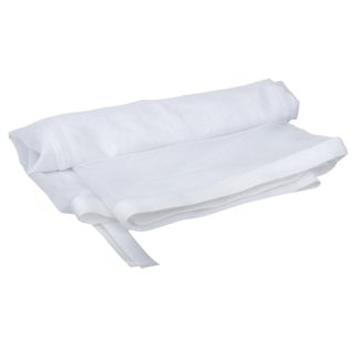 White voile curtain