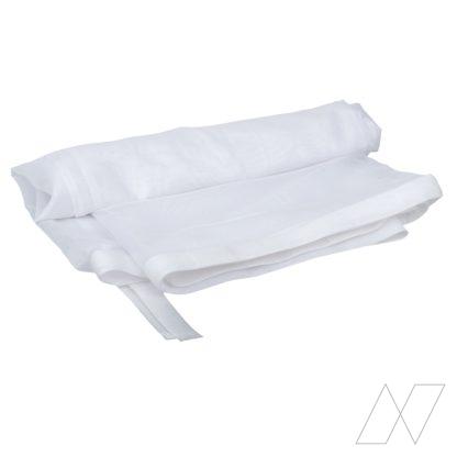 White voile curtain