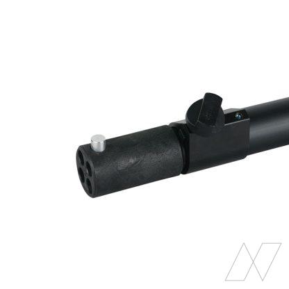 pipe drape upright