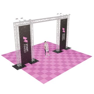 banner frame finish