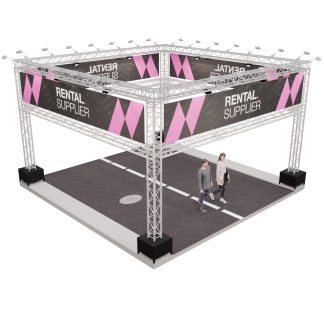 outdoor truss construction