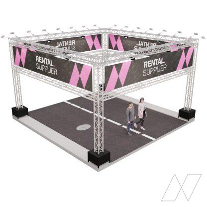 outdoor truss construction