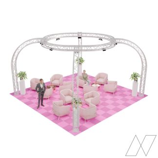 truss eilandstand