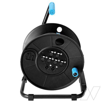 XLR multikabel 3-polig 30 meter (6 send - 2 return)
